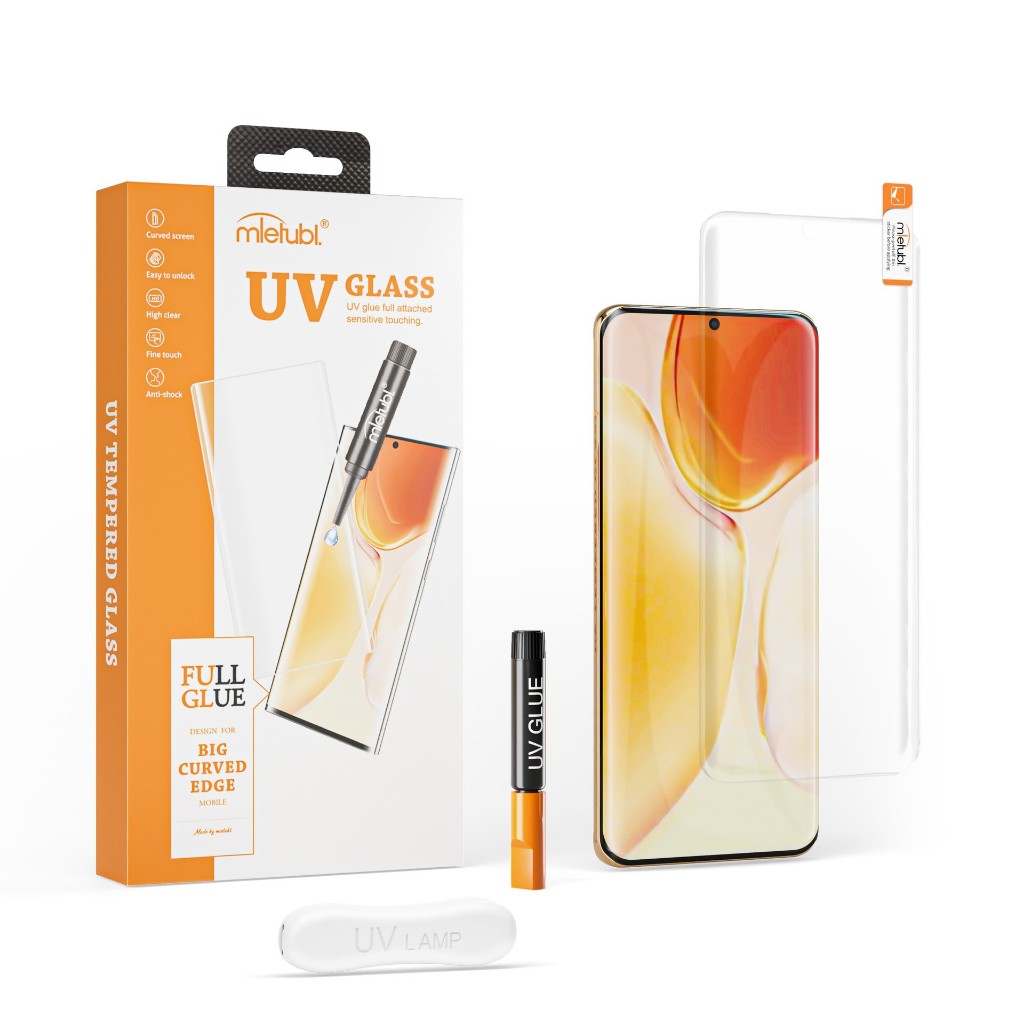 ฟิล์มกระจก UV For SAMSUNG Galaxy Note 10 Plus เต็มจอ กาวเต็มแผ่น พร้อมส่ง