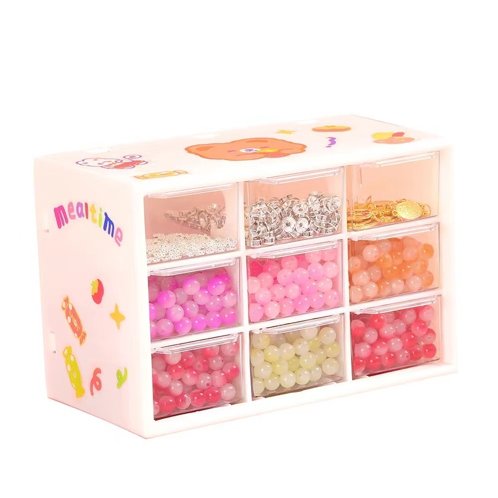 ชุดร้อยลูกปัด DIY ลูกปัดDIY สร้อยข้อมือลูกปัดDIY ลูกปัดร้อยสร้อย พร้อมอุปกรณ์ครบชุดและกล่องจัดเก็บ - รูปที่ 7