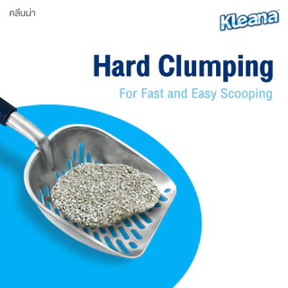 Kleana Ultra-Premium Cat Litter ทรายแมวภูเขาไฟ จับตัวเป็นก้อนแบนพิเศษ เก็บกลิ่นได้ดี เหมาะสำหรับแมวทุกสายพันธุ์