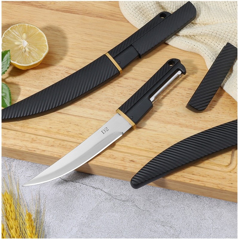 ตรงปกส่งไว ราคาถูก SD7 มีดหั่นผลไม้ มีดปอกผลไม้ มีดผลไม้ มีดหั่นผัก+ซอง - รูปที่ 6