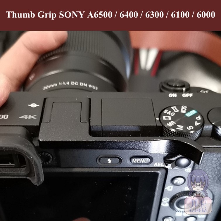 Thumb Grip สำหรับ SONY A6500 / A6400 / A6300 / A6100 / A6000  by JRR ( Thumb grip / Thumb rest SONY  SONY A6500 / A6400