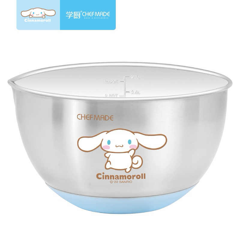 New in ชามผสมอาหาร Chefmade หม้อผสมอาหารแสตนเลส •พร้อมส่งจากไทย• ชามเบเกอรี่