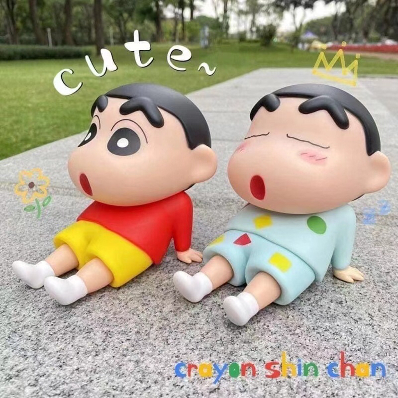 พร้อมส่ง ขาตั้งมือถือ ลายเครยอนชินจังใส่ชุดนอน ชินจังขี้เกียจ สุดน่ารัก แข็งแรงทนทาน