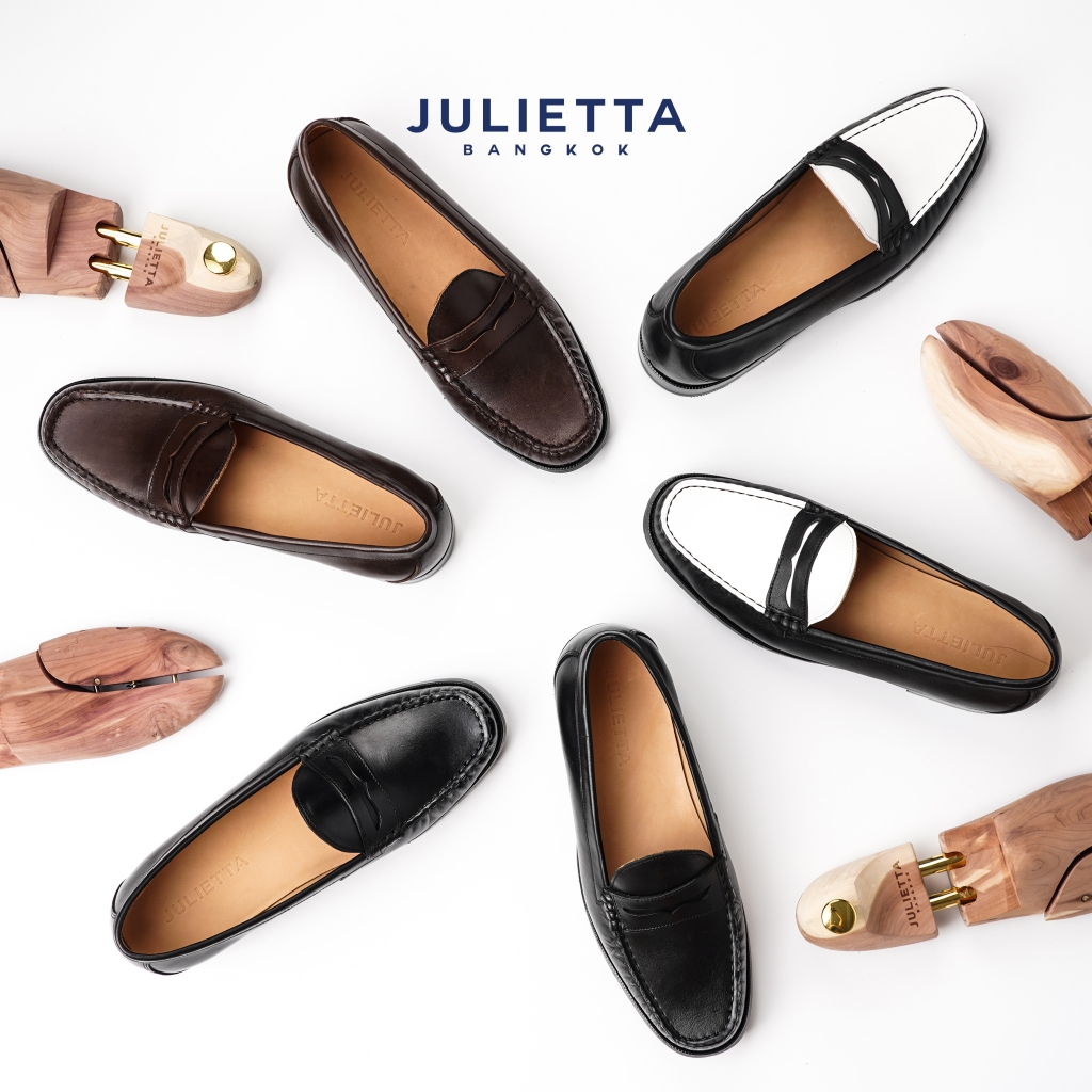 JULIETTA - LOREN Penny Loafer Calfskin : Two-Tone - รูปที่ 5
