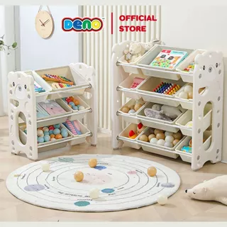 DENO ชั้นวางของเล่นเด็ก ชั้นวางของเล่นเด็กไดโนเสาร์