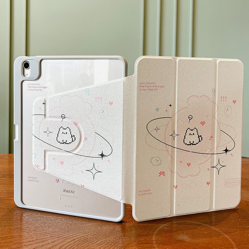 เคส for 2022 gen10 case Gen9 Air4/5 อะคริลิค ฉลากดำ ขัดแตะ ช่องใส่ปากกาขวา Acrylic  Pro 11  Gen8 gen6 gen5 9.7mini6
