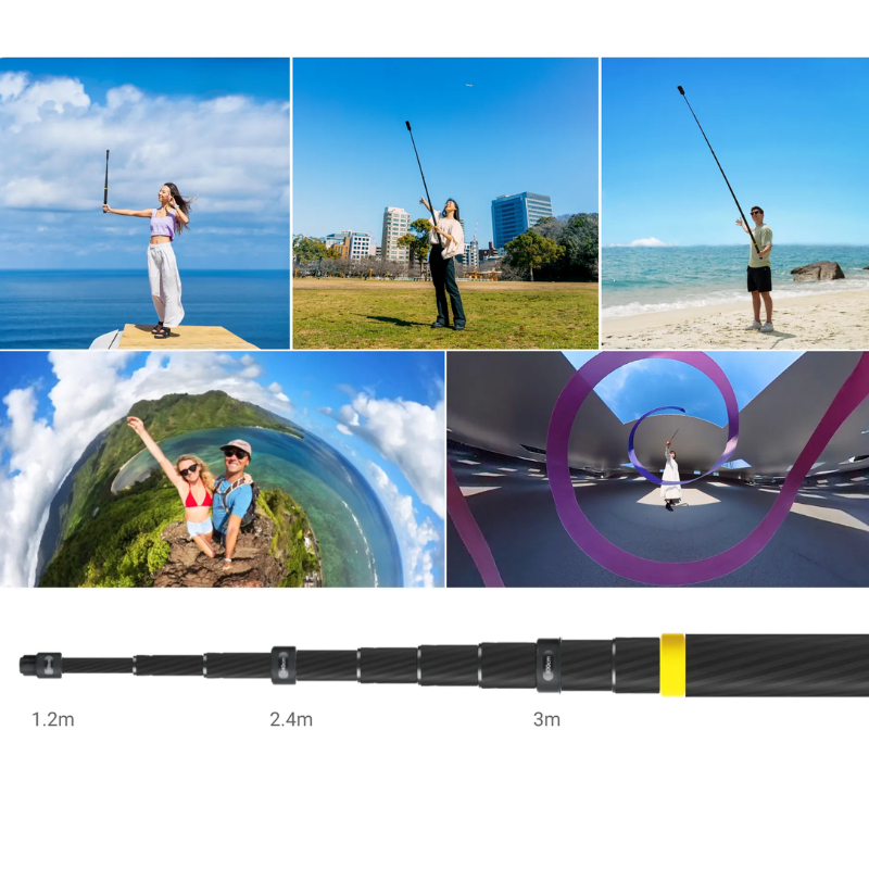 Insta360 3M Extended Edition selfie stick รับประกันศูนย์ไทย 1 ปี