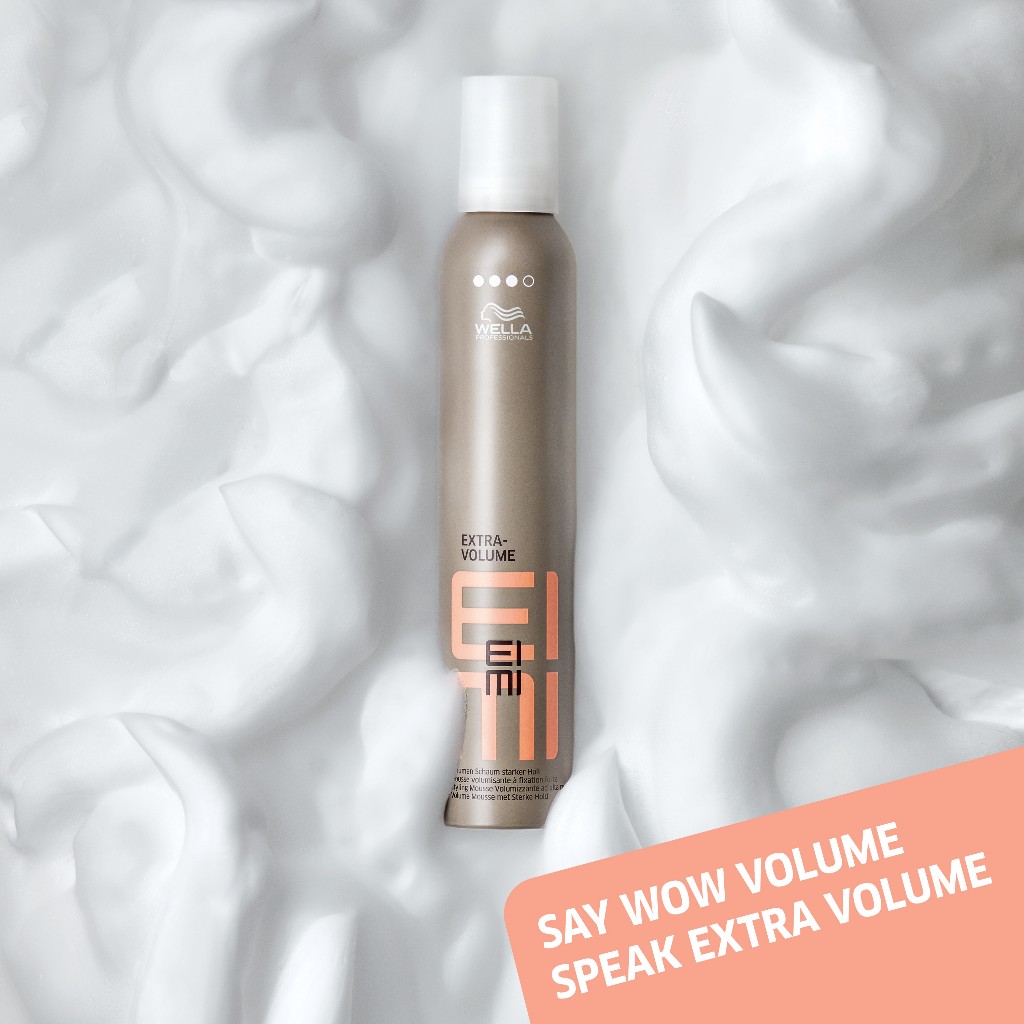 Wella Professionals ไอมี่ เอ็กซ์ตร้า วอลลุ่ม 300 มล. มูสเพิ่มวอลุ่มอยูทรงปานกลาง EIMI Extra Volume 300ml. - รูปที่ 4