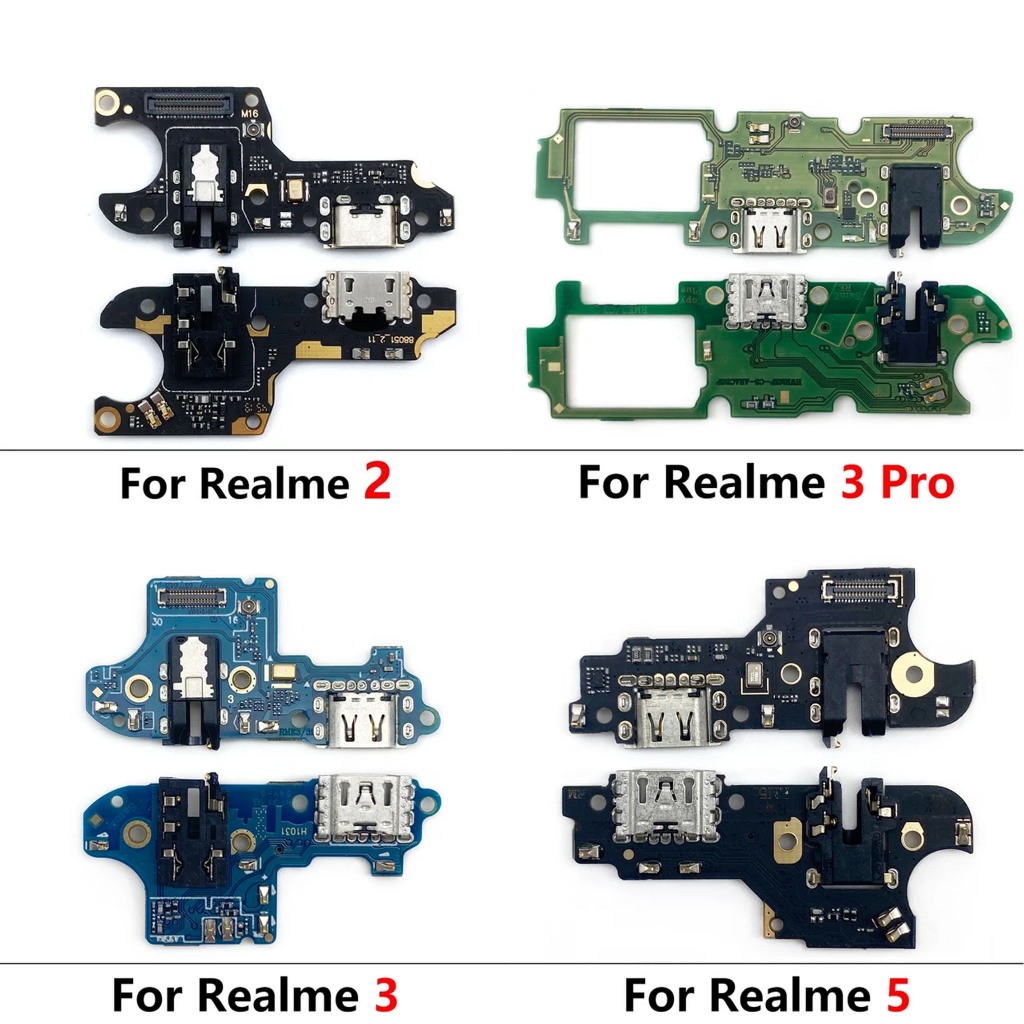 แพรตูดชาร์จ ตูดชาร์จ (Charging board) สําหรับ Realme 2 3 5 Pro 6 7 Pro 3i 5i 6i 7i C1 C2 C3 C11 C12 C15 C17 C20 C21 C25