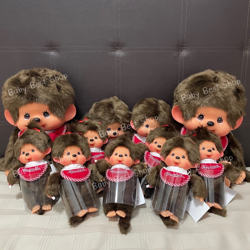 [💚พร้อมส่ง💚] ตุ๊กตามอนชิชิ ชิมูตัน น้องลิง Monchhichi ไซส์ S, M, L น่ารักมาก ของแท้ 100% - รูปที่ 3