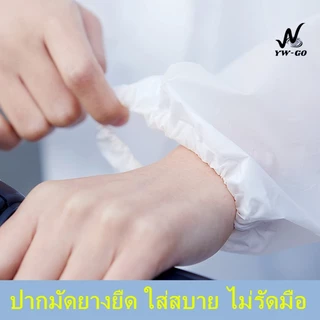 แฟชั่นเสื้อกันฝนผู้ใหญ่ เสื้อกันฝน EVA คุณภาพดี กันน้ำ แบบหนา สไตล์เกาหลี (พร้อมส่งค่ะ)G2602