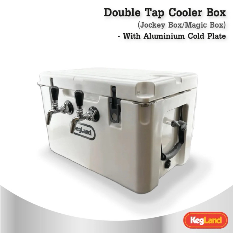 Kegland Double Tap Cooler Jockey Box ถังปิคนิค