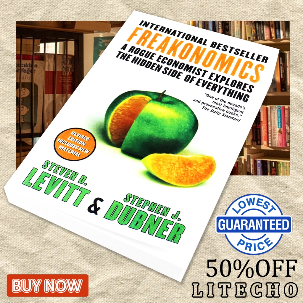 【English Book】Freakonomics By Steven D. Levitt & Stephen J. Dubner Economic Management