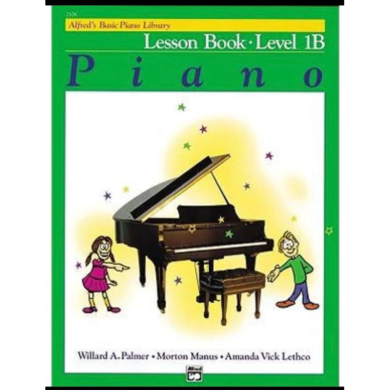 หนังสือเปียโน Alfred’s basic piano library : Lesson Book Level 1A (มาพร้อมCD)
