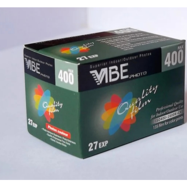 ฟิล์ม VIBE Photo 35mm Film ฟิล์มสี ฟิล์มขาวดำ 135 ฟิล์ม 35mm