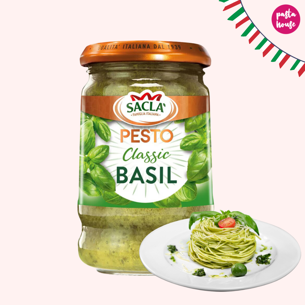 Sacla Pesto Classic Basil 190g