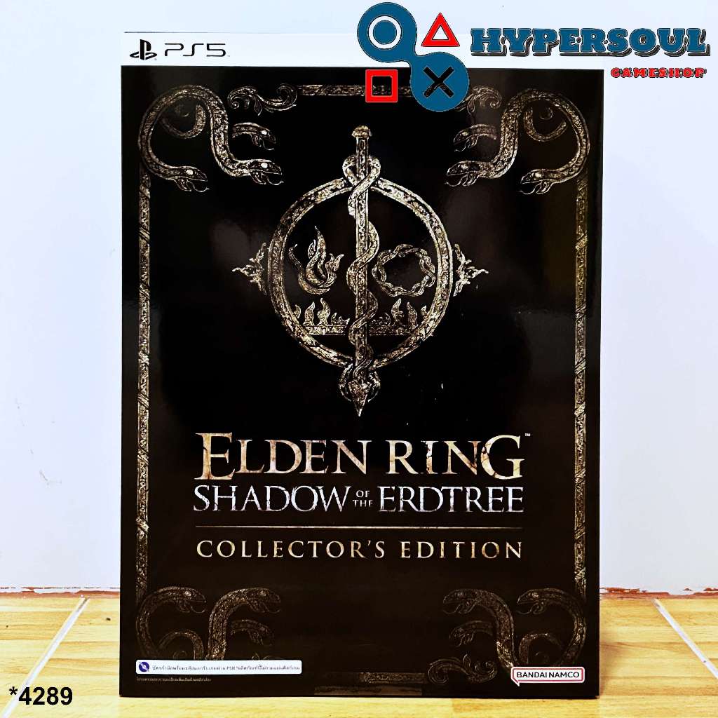 PS5: Elden Ring Shadow of the Erdtree Collector's Edition (Region3-Asia)(Thai Version)