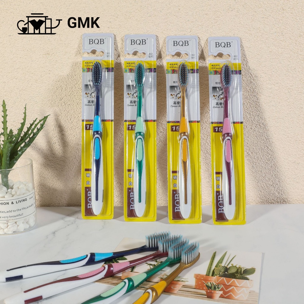1PCS แปรงสีฟันผู้ใหญ่ แปรงสีฟันขนนุ่ม นุ่มมาก เส้นใย ทำความสะอาดลึก นุ่มนวล ส่งจากไทย G2044