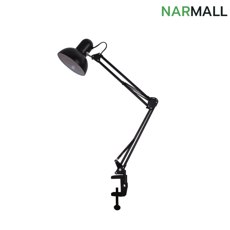 โคมไฟ โคมไฟหนีบโต๊ะ โคมไฟเขียนแบบ  รุ่น Table Reading lamp Adjustable clip E27 60W Narmall_ – โปรปัง