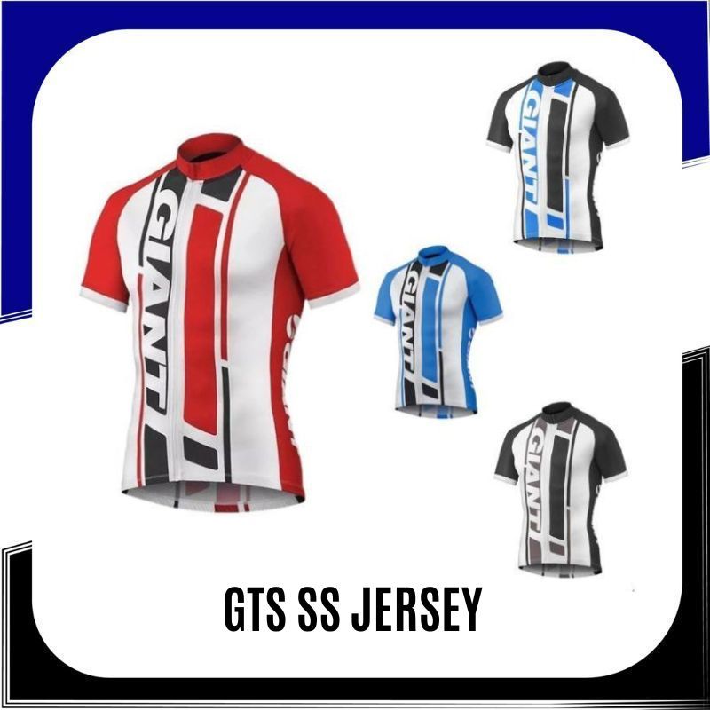 เสื้อปั่นจักรยานแขนสั้นสำหรับผู้ชาย Giant รุ่น Gts SS Jersey