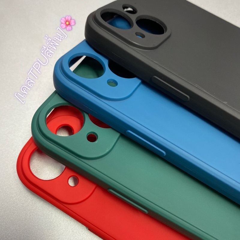 เคส TPU สีพื้น กันกล้อง สำหรับ SAMSUNG - A12 A13 A14 A22 A23 A52 A52S A53 A54
