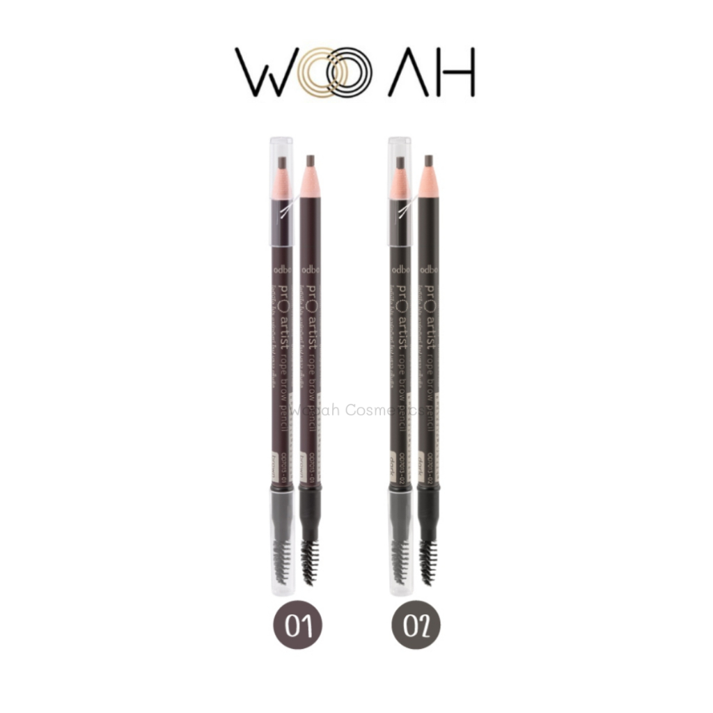 เขียนคิ้ว Odbo Pro Artist Rope Brow Pencil โอดีบีโอ โปร อาร์ทติสท์ โรป บราว เพ็นซิล OD7013 ดินสอเขียนคิ้วแบบเชือกดึง