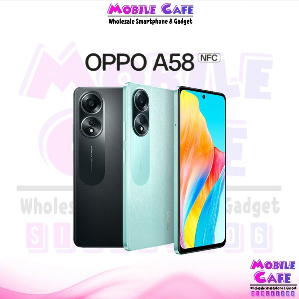 [Sale] OPPO A58 8/128 Helio G85 | A60 8/128 8/256 Snap 680 | ชาร์จไว แบตอึด 5,000 mAh ศูนย์ไทย by MOBILECAFE