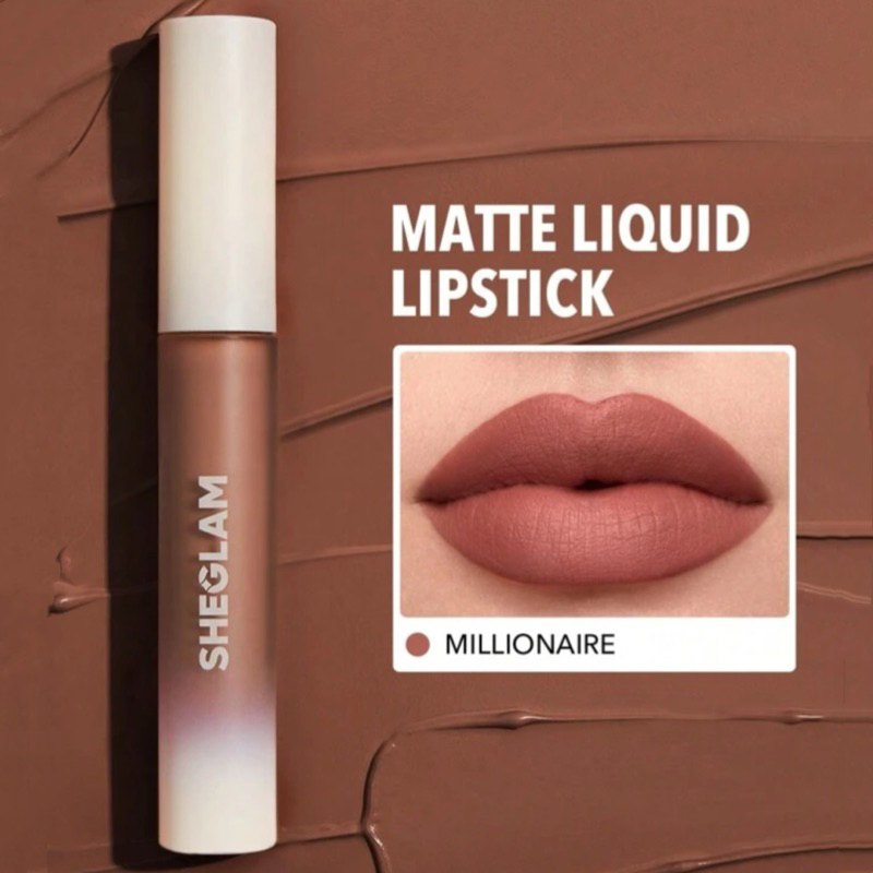 PRE-ORDER 7 วัน SHEGLAM MATTE ALLURE LIQUID LIPSTICK | ลิปแมทสายฝอ ตัวแม่ ตัวดัง สีสวย ฝอสุดๆ ลิปคำแน้ม