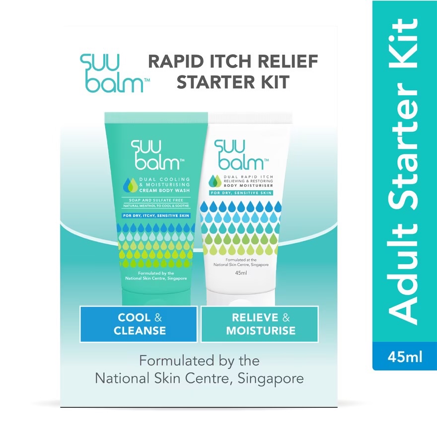 SUU BALM Rapid Itch Relief Starter Kit 1's