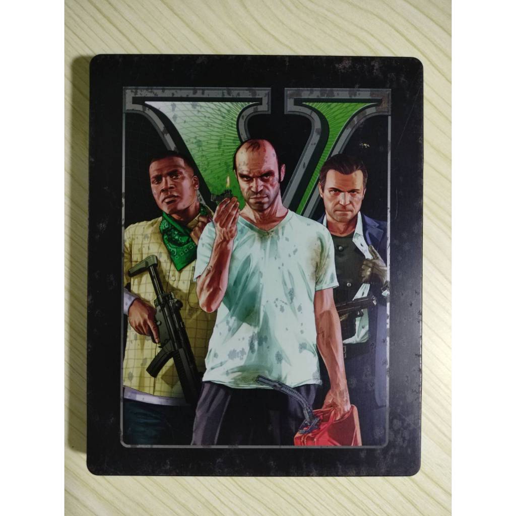 (มือ2)​ PS4​ -​ GTA 5 Grand Theft Auto V (Z.3)​*กล่องเหล็ก