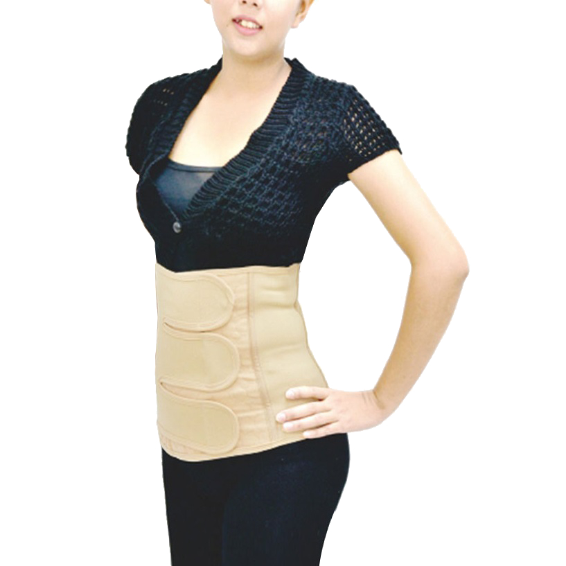 ผ้ารัดหน้าท้องหลังผ่าตัด ใช้ได้ทันที เนื้อคอตตอน ไม่ม้วน XL 2XL 3XL