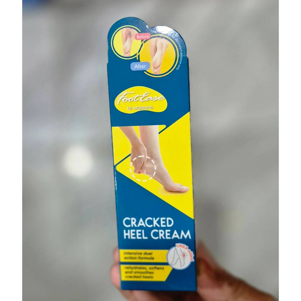 ส่งด่วน  WATSONS วัตสัน ครีมทาส้นเท้า แตก ครีมทาเท้า 50 กรัม cracked heel cream ราคา ถูกที่สุด ดีลบีเคเค แกลเลอรีภาพที่ 2