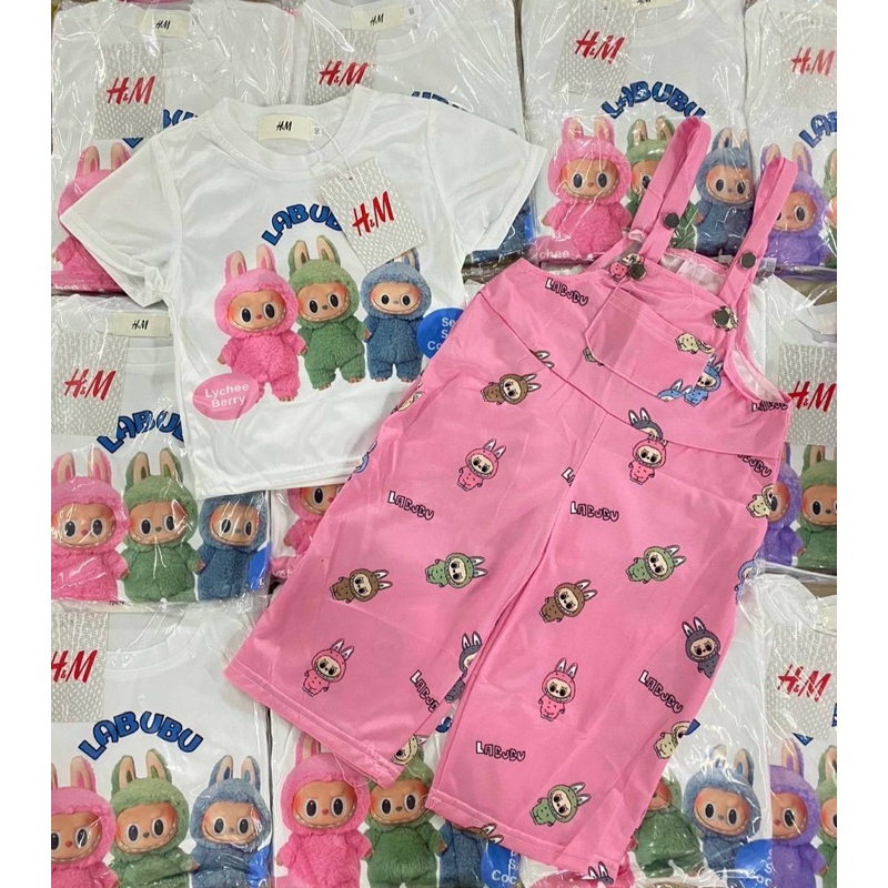 ชุด เสื้อนิ่มยึด เอี๊ยมคอตตอนหวานสุดๆเหมาะกับลูกสาวมากแม่