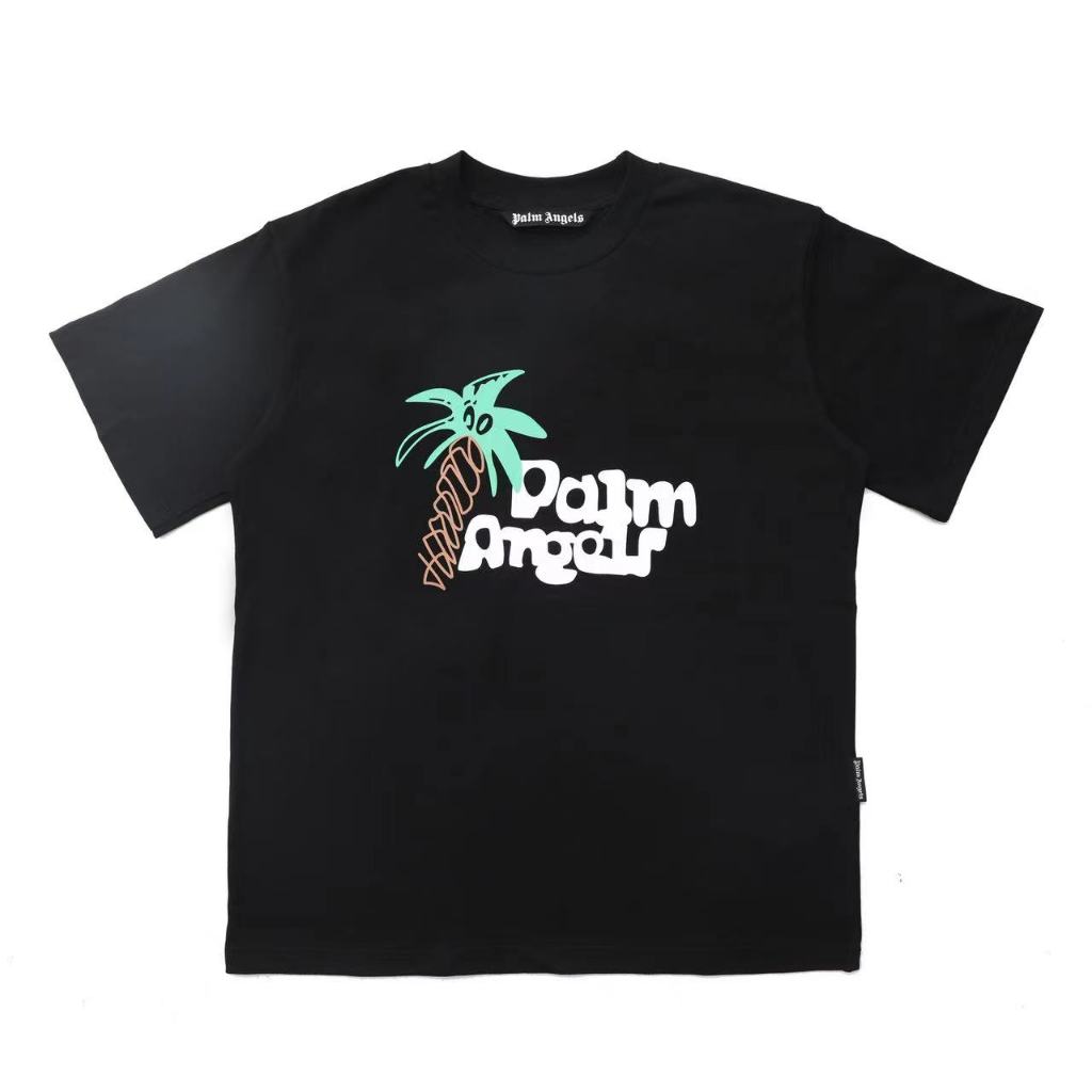 【Lemon】เสื้อยืด Palm Angelsคุณภาพดี 24SS รูปภาพจริง  ใส่ได้ทั้งชายและหญิง