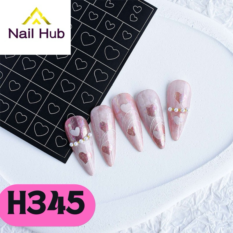 ST.125 สติกเกอร์ลายฉลุ (H345,349) แปะแล้วใช้ฟองน้ำตบให้เป็นลายฟุ้ง มีให้เลือก 2 ลาย ใช้ซ้ำได้ พร้อมส่งในไทย
