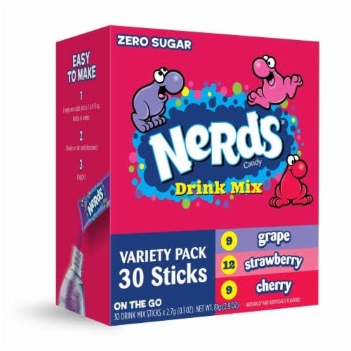 🔥 พร้อมส่งจากไทย 🔥 Nerds Candy Drink Mix เครื่องดื่มรสผลไม้ (ไม่มีน้ำตาล)
