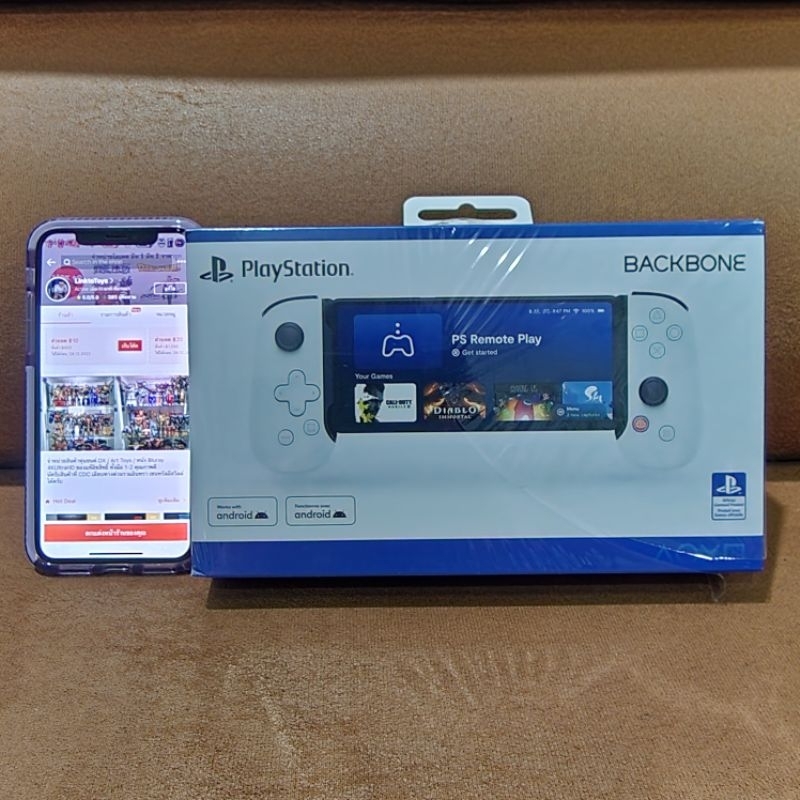 🎮💯 จอยคอนโทรลเลอร์ไร้สาย Playstation : BACKBONE ONE USB-C Wireless Controller มือสอง