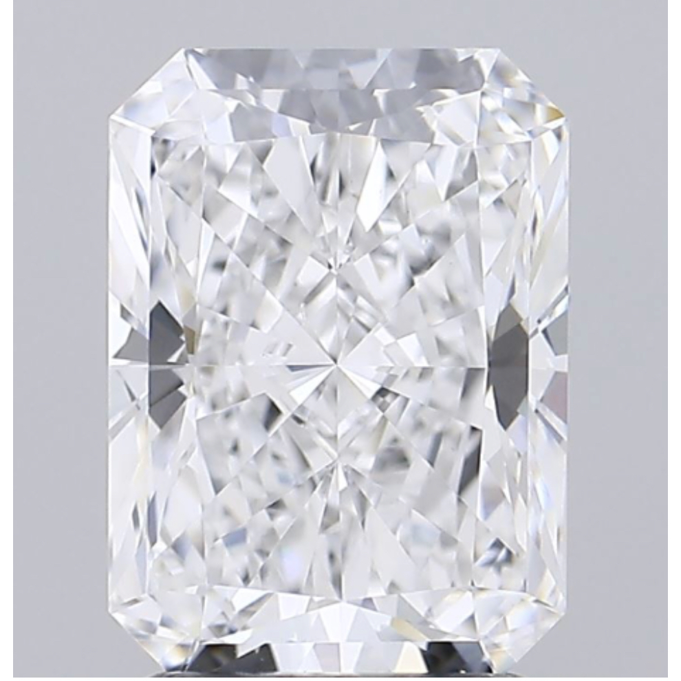 เพชร 2.31 ct D VVS2 Radiant Lab Grown Diamond พร้อมใบเซอ IGI