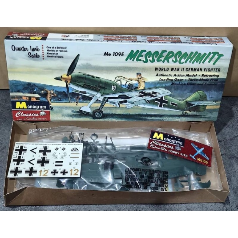 Monogram 1/48 Me 109E Messerschmitt