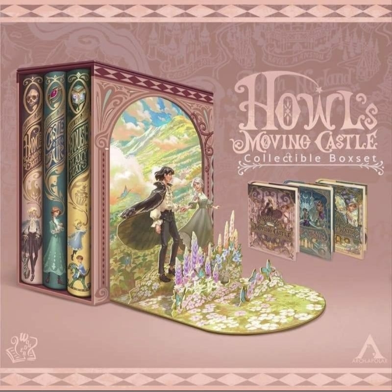 Howl's Moving Castle boxset มือหนึ่ง หนังสือปกแข็งสะสม