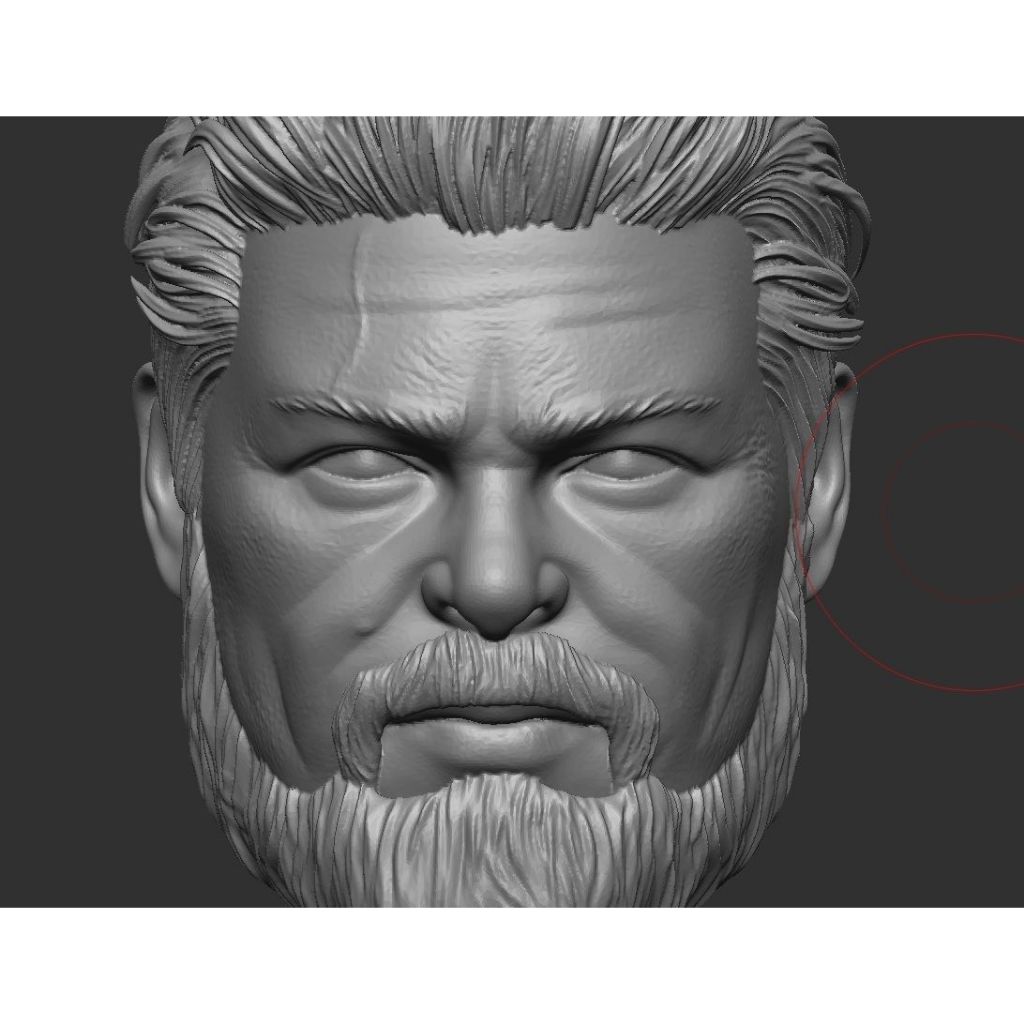 Billy Butcher - Headsculpt for Action Figures 3D print model 3D print model