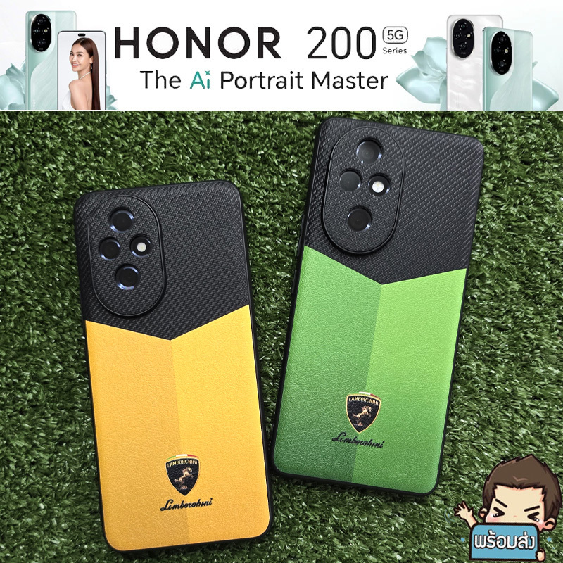 **จัดส่งจากไทย** เคสโทรศัพท์มือถือกันรอย แบบลาย02 สําหรับ Honor 200 และ Honor 200 Pro