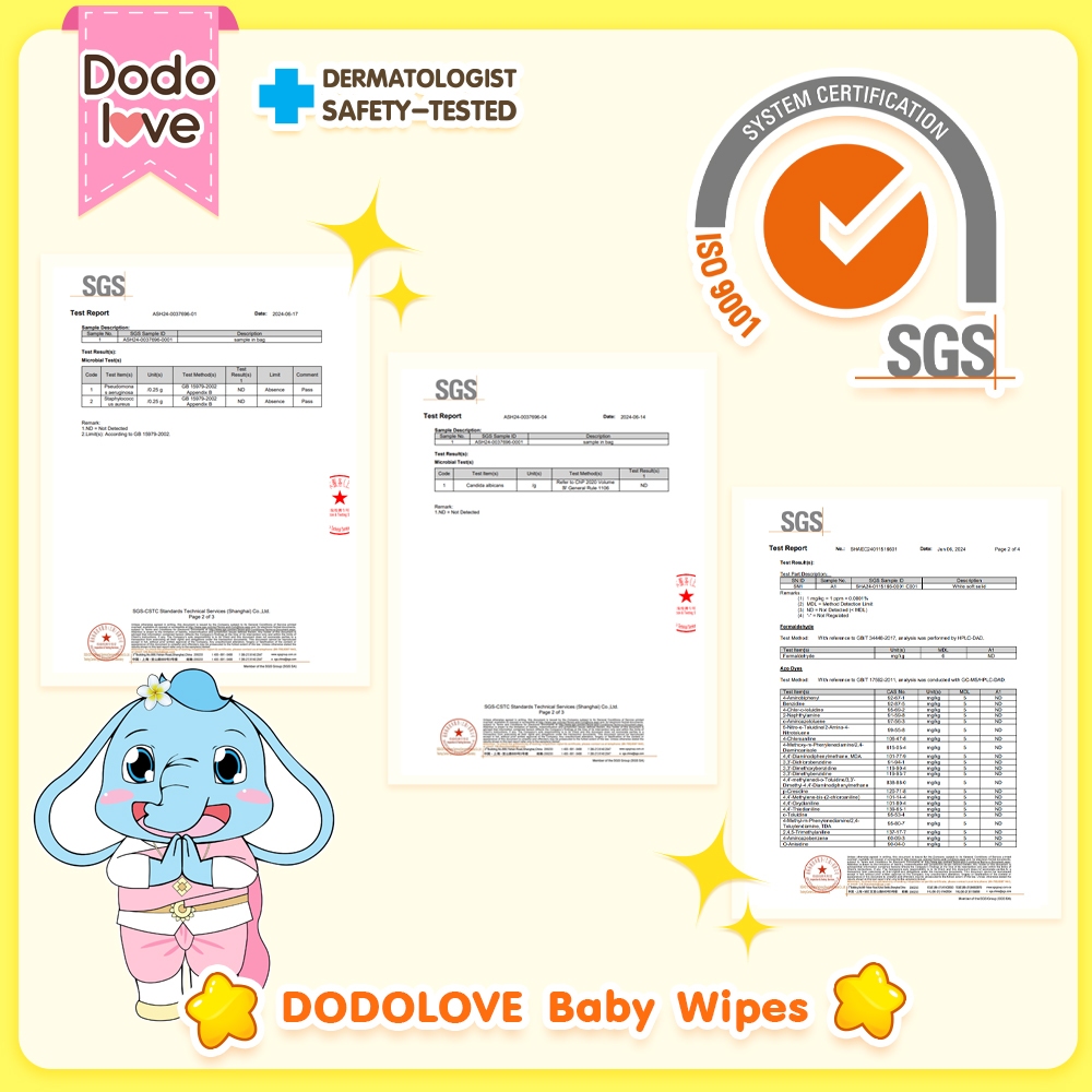 ส่งด่วน [1แถม1] MommyKids Baby Wipes ผ้าเช็ดทำความสะอาดสำหรับเด็ก ออร์แกนิค ห่อใหญ่ 80 แผ่น ทิชชู่เปียก - รูปที่ 6