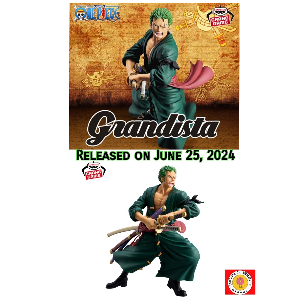 One Piece Grandista-RORONOA ZORO Figure