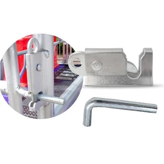 กลอนล็อคกรง หมู สุนัข กลอนคอกหมู ประตู แบบหางปลา Pig Door Latch Lock กลอนหางปลา ตัวล็อค กรงแมว สุนัข