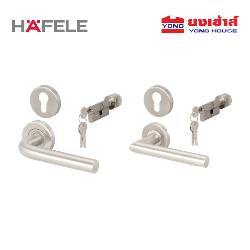HAFELE มือจับก้านโยกห้องทั่วไป 499.10.100 499.10.101 ห้องน้ำ 499.10.108 499.10.109 ลูกบิดก้านโยก