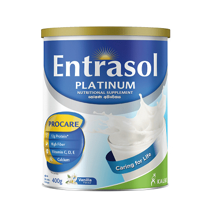 Entrasol platinum รสวนิลา 400 กรัม