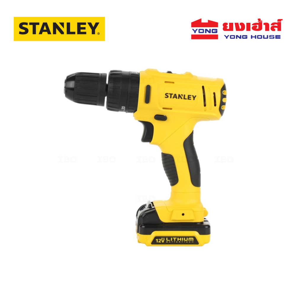 STANLEY สว่านไร้สาย รุ่น SCH121S2 12โวลต์ SCH121 SCH121S2-B1 สว่านกระแทก