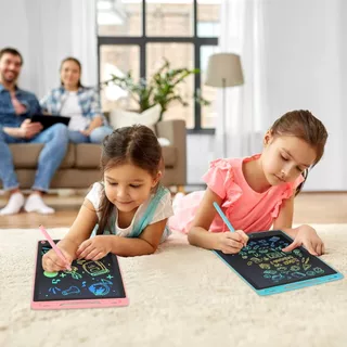 🔥ปากกาฟรี 🔥กระดานเขียน กระดานลบได้ LCD Writing Tablet 12 นิ้ว สีรุ้ง ไอแพดของเล่น ของเล่นเสริมพัฒนาการ ของขวัญสำหรับเด