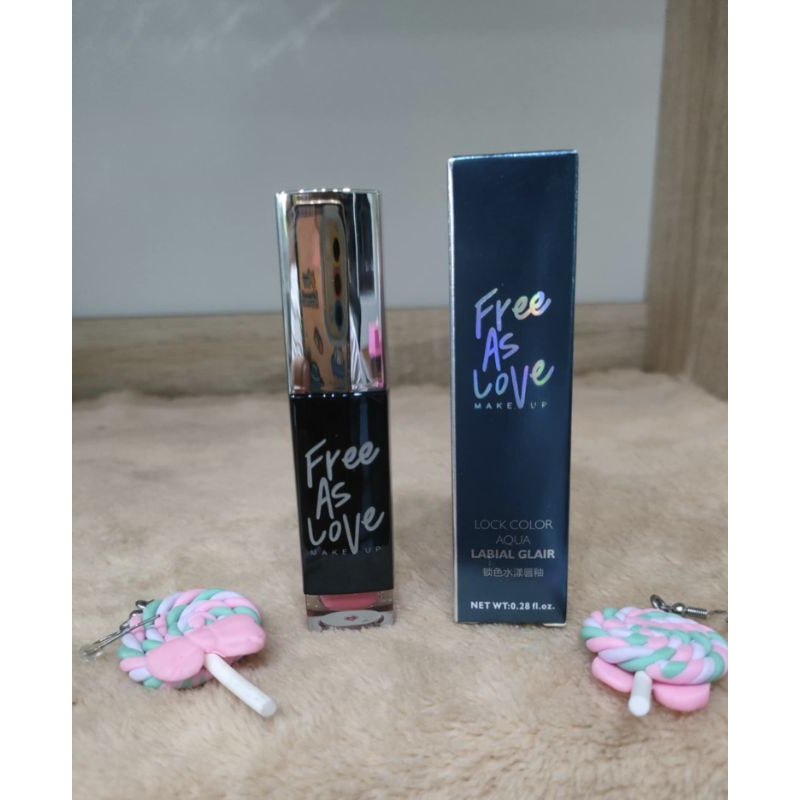ลิปสติกจุ่มติ้นเจล free as love make upสีลิปสวยบำรุ่งริมฝีปาก❤️มีให้เลือก4เฉด❤️พร้อมส่งค่ะ - รูปที่ 2